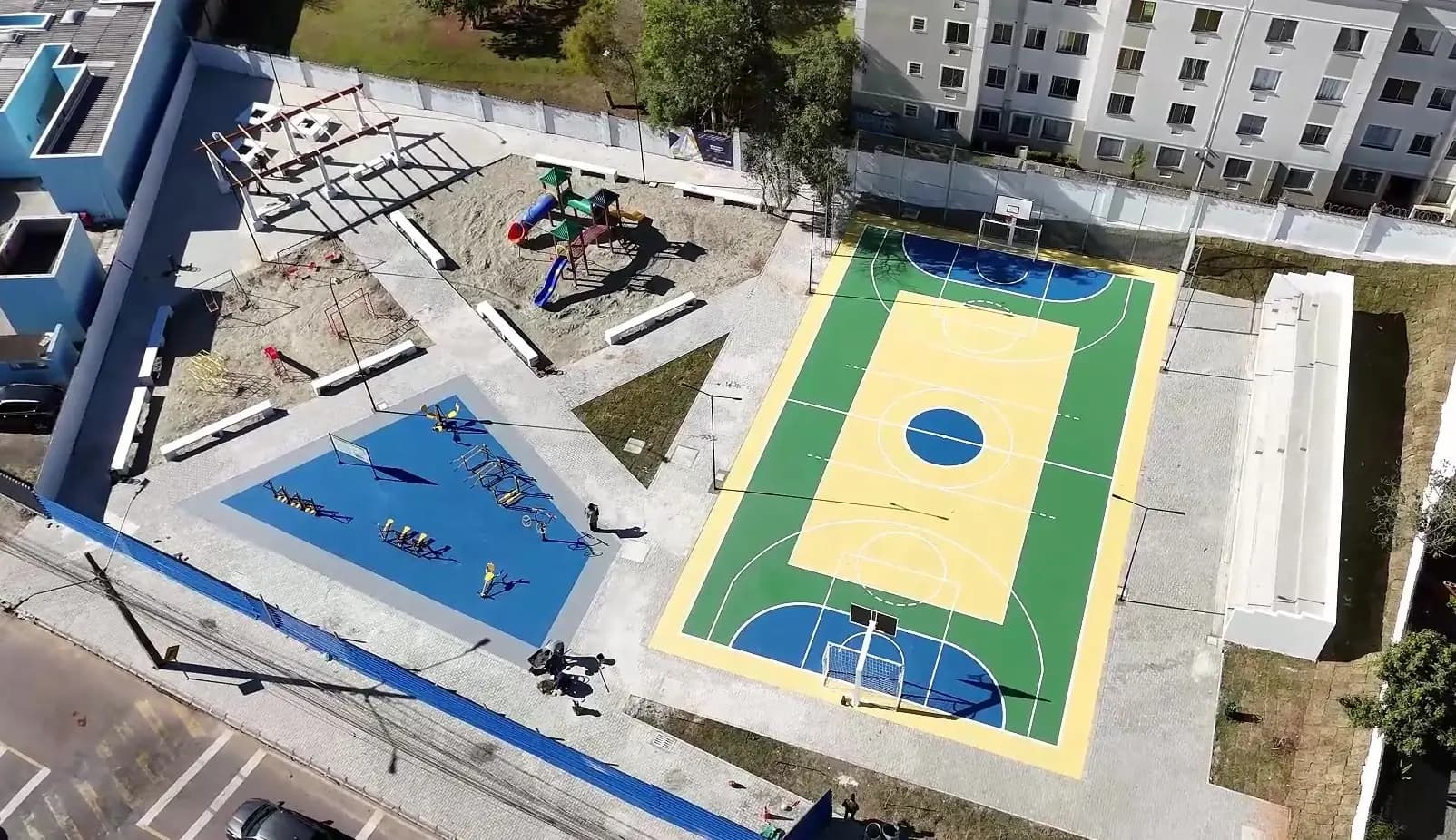 Praça no bairro Costeira é entregue pela VKR como parte do EIV do Residencial Orquídeas